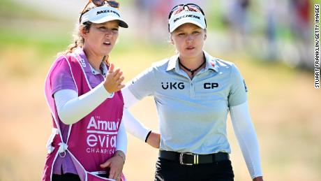 For two-time major champion Brooke Henderson, it's a family affair