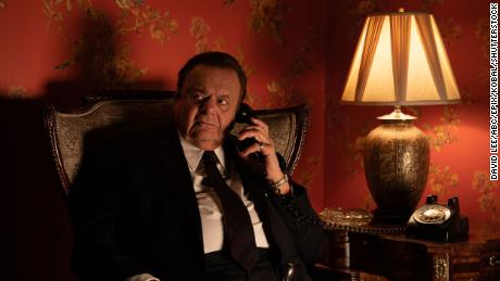 The late Paul Sorvino as Frank Costello is shown in a scene from &quot;Godfather of Harlem&quot; in 2019.