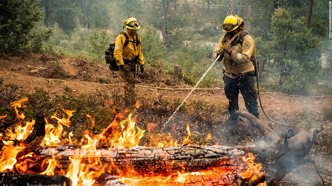 California’s Oak Fire destroys at least 42 structures as it burns more than 18,000 acres near Yosemite National Park