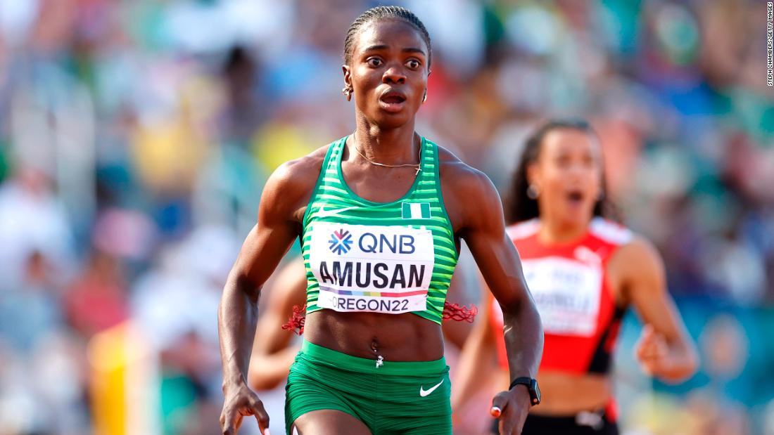Nigeria’s Tobi Amusan causes stir after world record win
