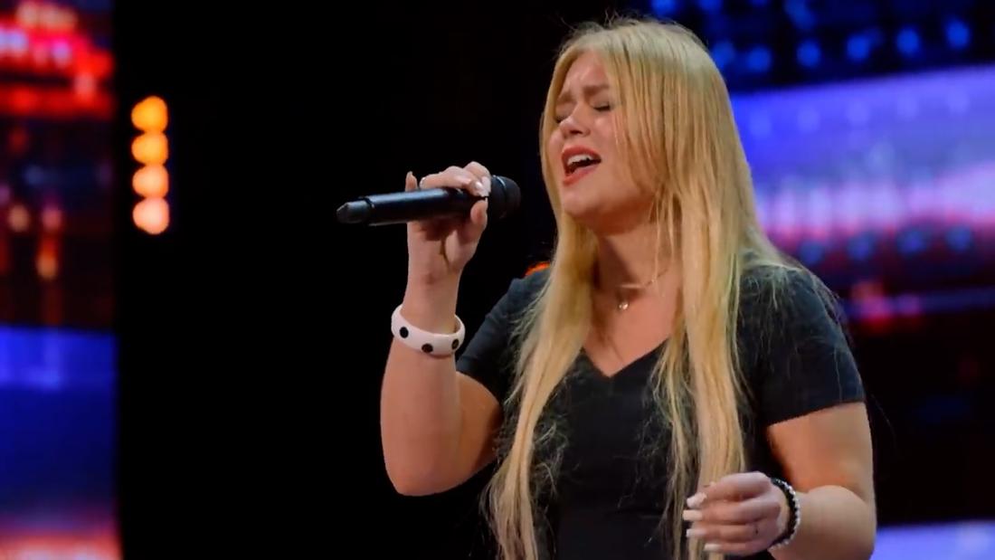 ‘An audition I’ll never forget’: Singer’s emotional story moves Simon Cowell – CNN Video