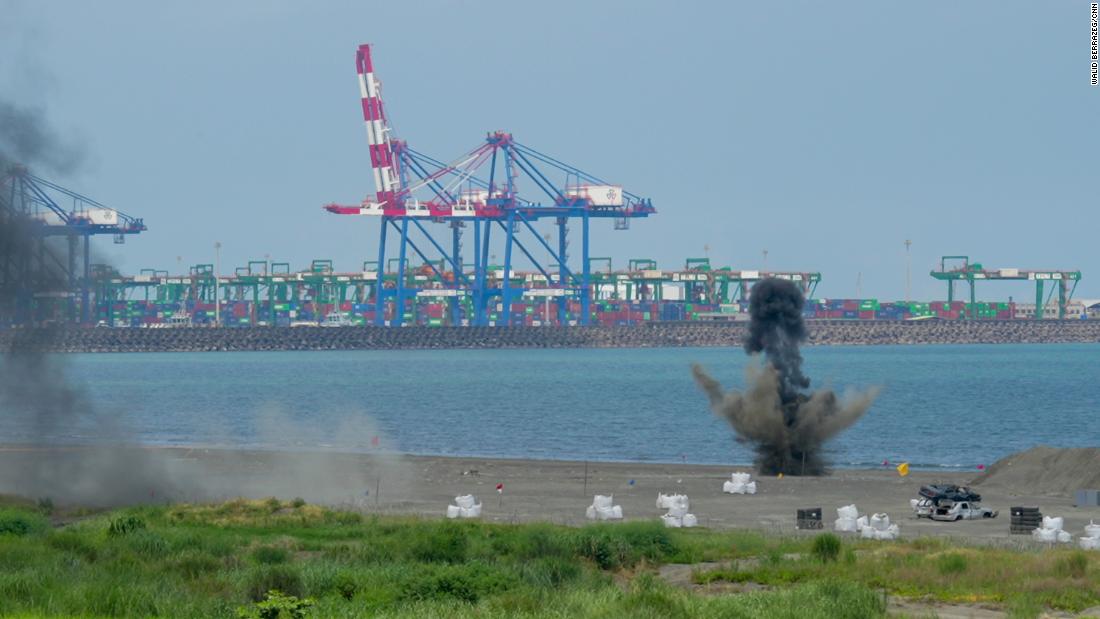 Taiwan holds massive live-fire military drills as tensions with China build