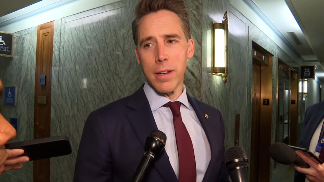 Watch: Sen. Josh Hawley defends his actions on January 6, including fist pump – CNN Video