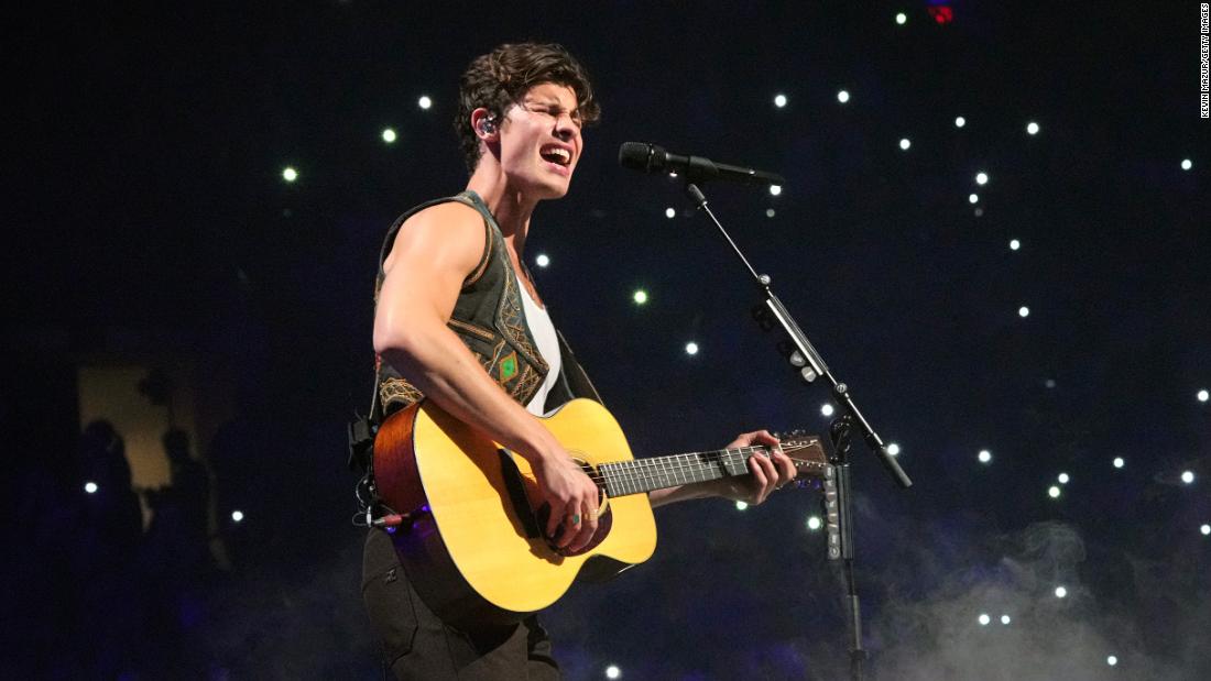 Shawn Mendes cancels the rest of his tour citing mental health challenges