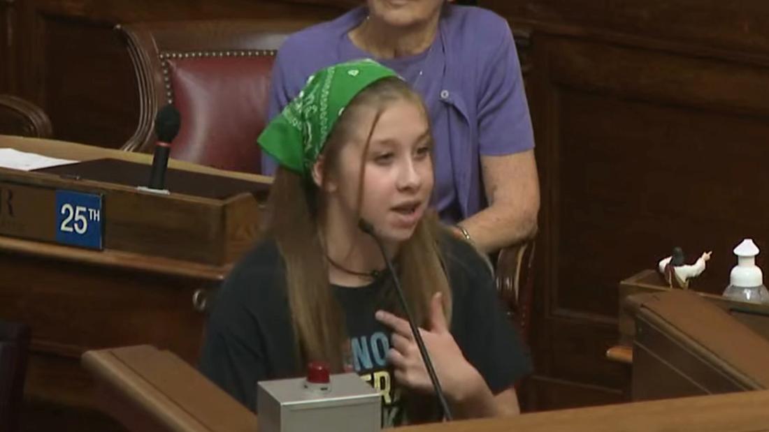 ‘Am I, a child, supposed to carry and birth another child?’: 12-year-old pleads lawmakers on abortion – CNN Video