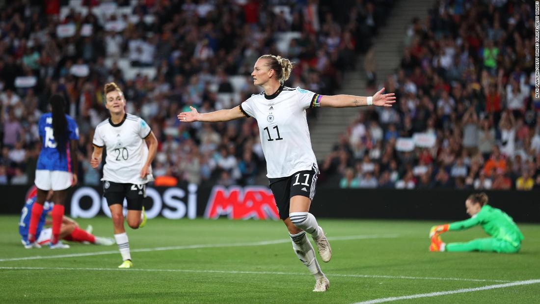 Germany battles past impressive France to book place in the final of Euro 2022
