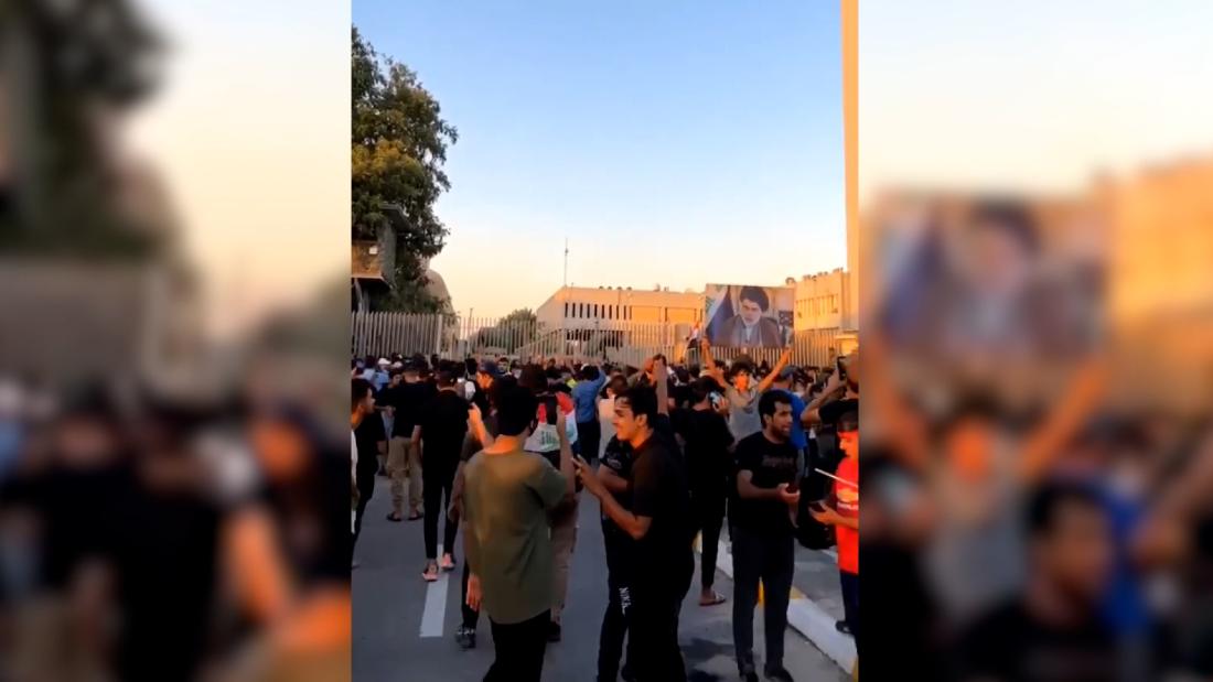 Video: Iraqi protesters break into Baghdad’s Green Zone denouncing the nomination of new premier – CNN Video