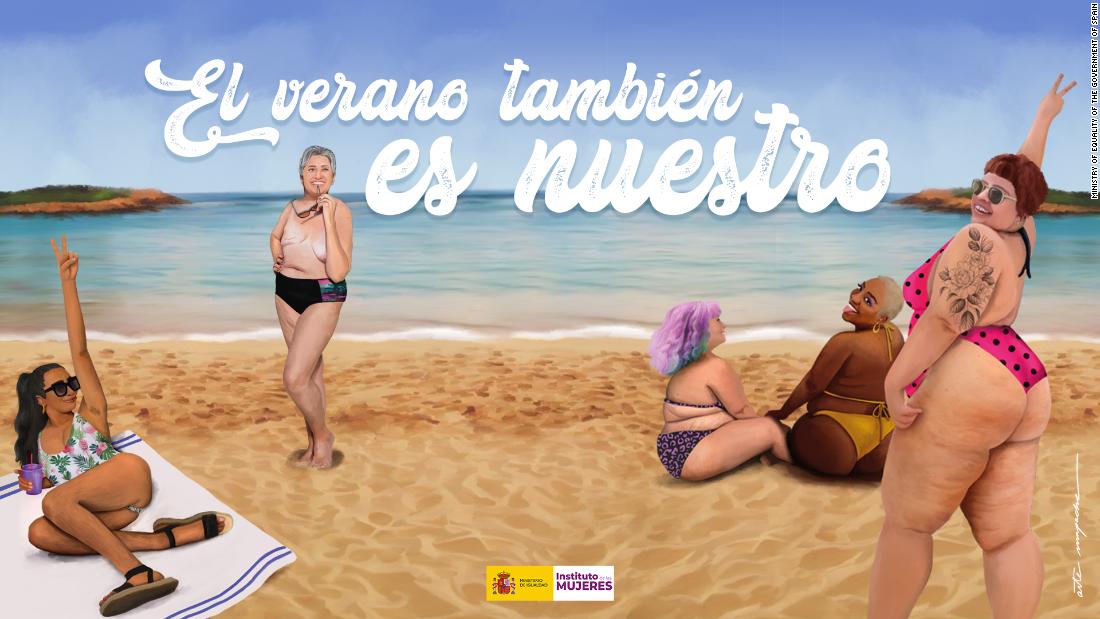 Spain launches beach body positivity campaign