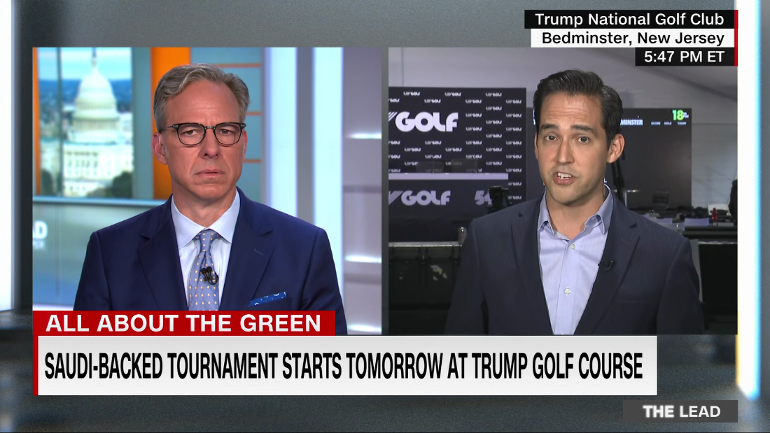 Trump tries to defend hosting a Saudi-backed LIV golf tournament by seemingly exonerating the Saudis of a role in 9/11 – CNN Video