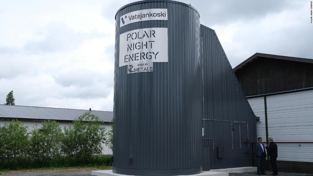 Finnish company Polar Night Energy has installed the world&#39;s first fully functional &quot;&lt;a href=&quot;https://polarnightenergy.fi/news/2022/7/5/the-first-commercial-sand-based-thermal-energy-storage-in-the-world-is-in-operation-bbc-news-visited-polar-night-energy&quot; target=&quot;_blank&quot;&gt;sand battery&lt;/a&gt;&quot; which stores energy generated by solar and wind power as heat in an insulated silo packed with 100 tons of sand.