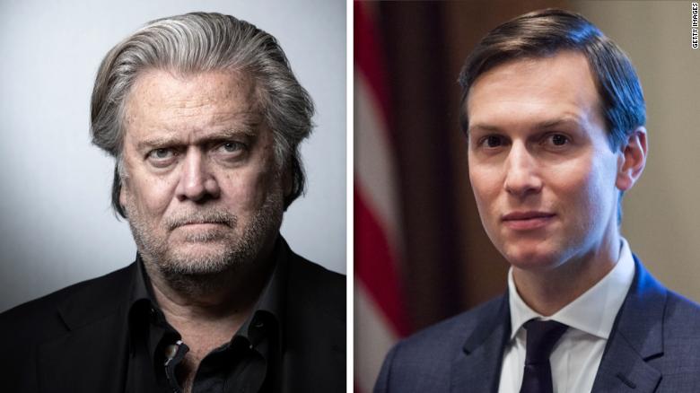 Kushner details West Wing 'war' with 'toxic' Steve Bannon in new book