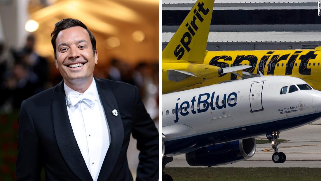 Read more about the article Late night hosts roast JetBlue’s deal to buy Spirit – CNN