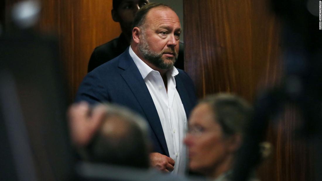 Alex Jones’ company files for bankruptcy amid Texas trial to award damages to Sandy Hook families