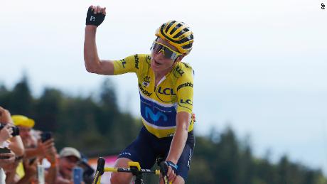 Netherland&#39;s Annemiek van Vleuten wins the Tour de France Femmes cycling race, Sunday, July 31, 2022.