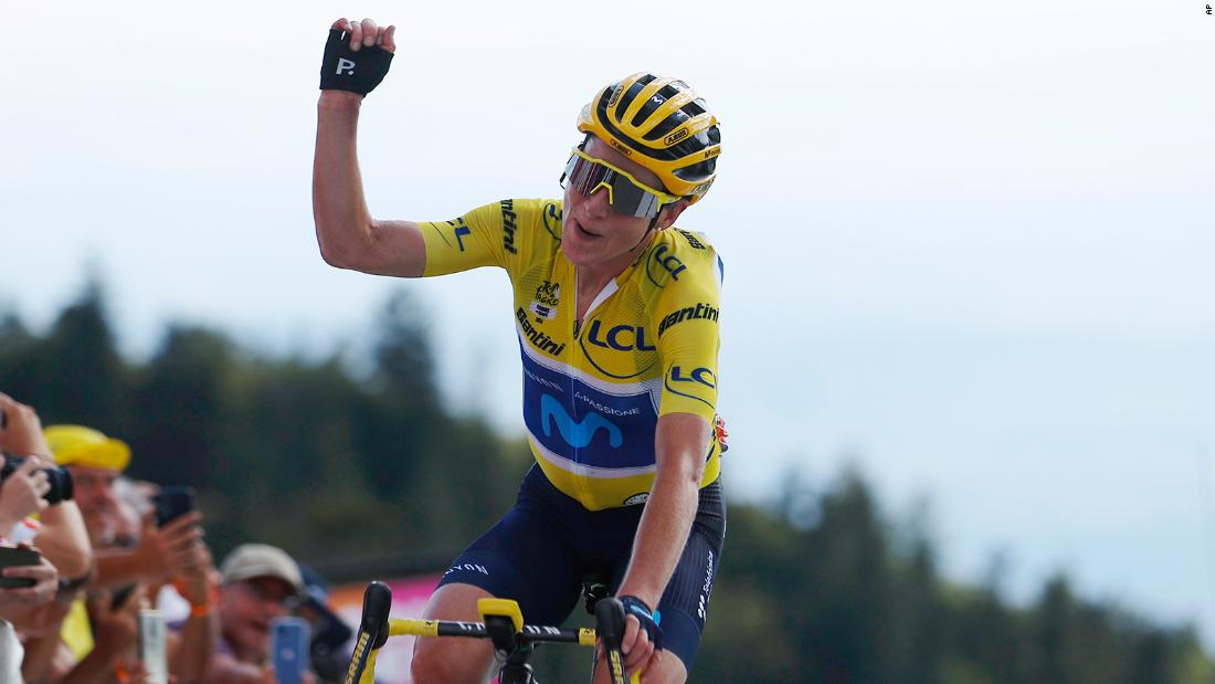 Le cycliste néerlandais Animek van Vleuten remporte le Tour de France 2022