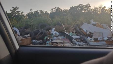 German-Wilson and several of her neighbors have taken photos of the trash and debris for years to help city officials see their need.