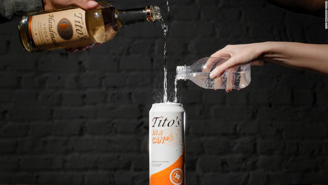 Tito’s is selling empty cans so you can make your own canned cocktails – CNN Video