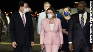 US House Speaker Nancy Pelosi lands in Taiwan amid threats of Chinese retaliation