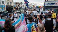 Drag Queen Storytime in England promotes empathy and inclusion.UK far-right extremists are feeding the hatred they have in the US