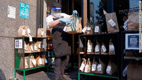 Covid-19 restrictions dragged down Starbucks'  sales in China.