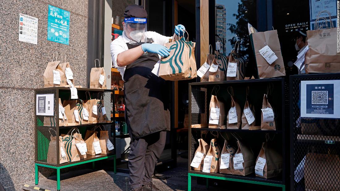 Starbucks gross sales falter in China due to Covid restrictions