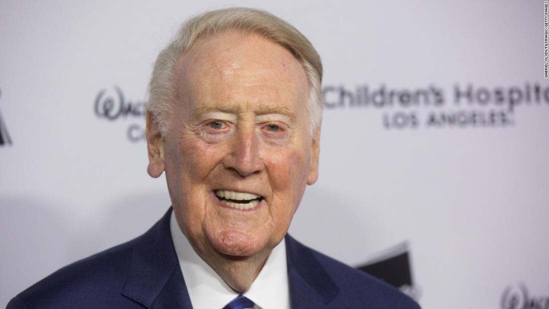 Legendary Dodgers broadcaster Vin Scully has died at age 94