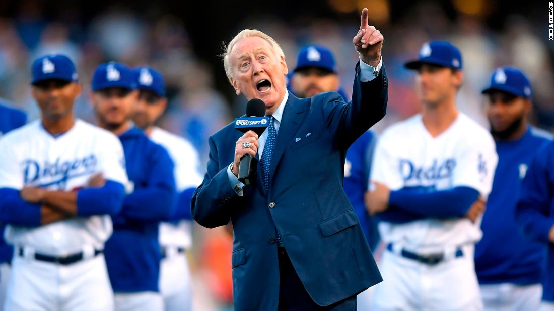 Legendary broadcaster &lt;a href=&quot;https://www.cnn.com/2022/08/02/sport/vin-scully-obit/index.html&quot; target=&quot;_blank&quot;&gt;Vin Scully,&lt;/a&gt; the voice of the Los Angeles Dodgers for more than six decades, died at the age of 94, the team announced on August 3.