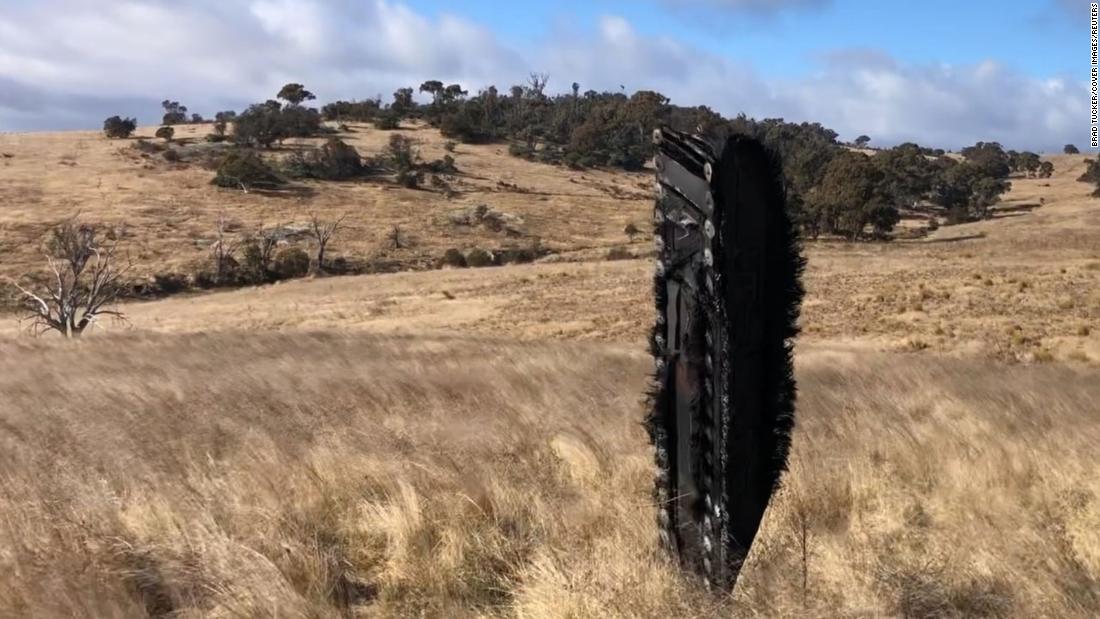 Likely debris from a SpaceX capsule found in Australia
