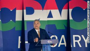 Orban addresses conservative confab in Texas, setting the stage for Trump speech this weekend 