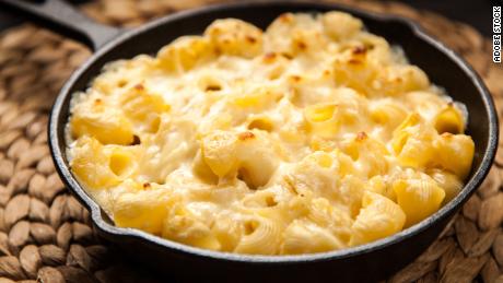 Baked mac and cheese can be a great comfort food to make during the summer months.