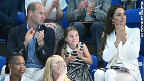 Princess Charlotte enchanted sports fans at the Commonwealth Games this week. 