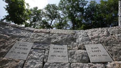 Some of the women who were hanged during the Salem witch trials have been commemorated.