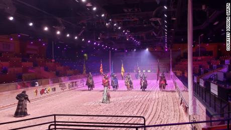 Medieval Times performers in May 2021.