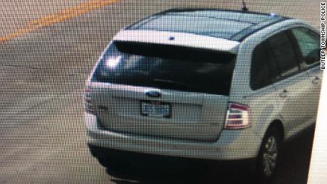 Stephen Marlow was driving this white Ford Edge, police said.