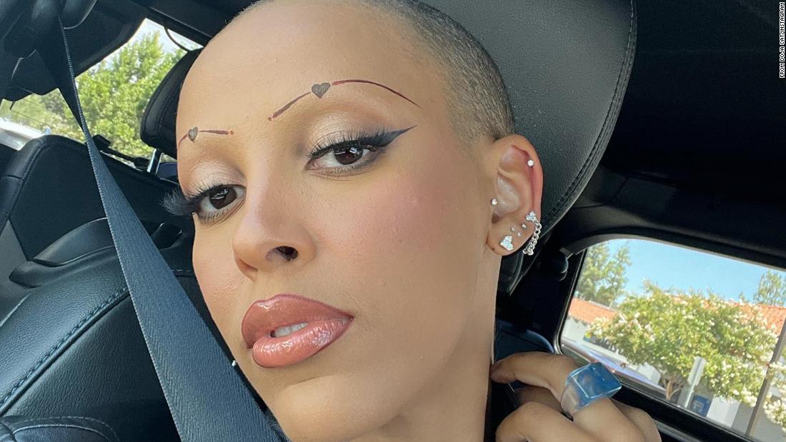 Doja Cat debuts new look after shaving her eyebrows on Instagram live