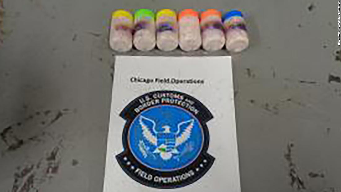 Customs and Border Protection seizes shipment of fentanyl hidden in pill bottles