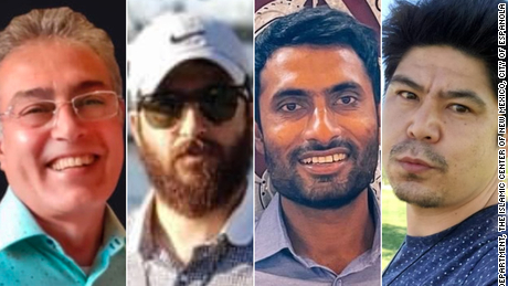 Mohammad Ahmadi, Naeem Hussain, Muhammad A. Hussain and Aftab Hussein were killed recently in Albuquerque, New Mexico.