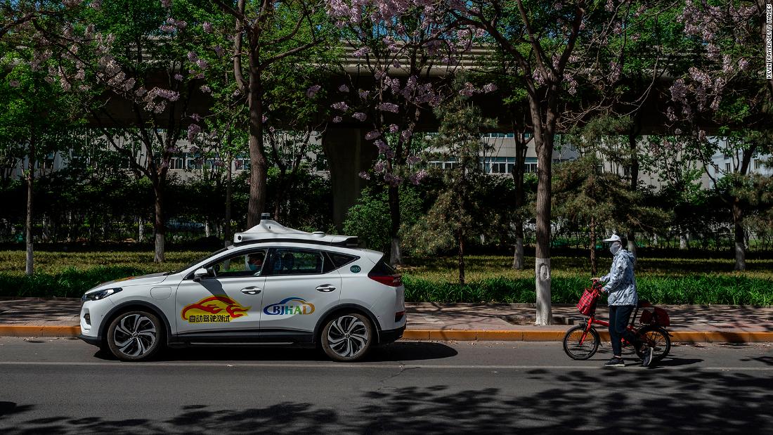 Baidu gets permits for first fully driverless taxi service in China