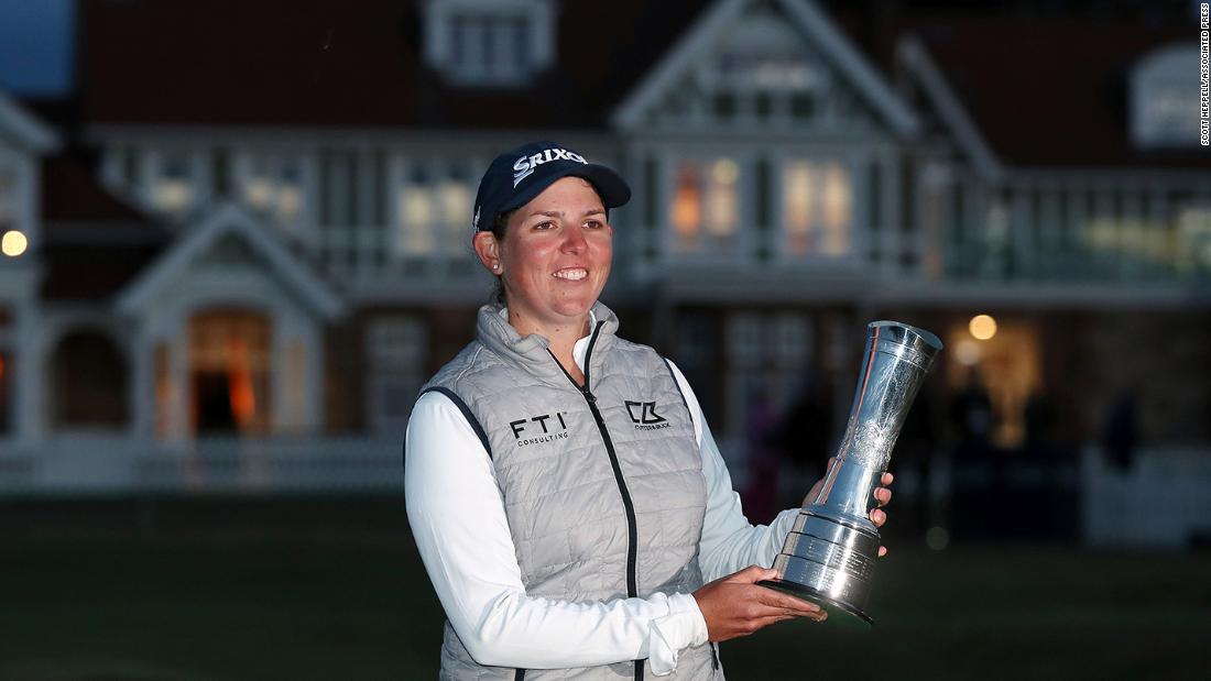 Women’s British Open: Ashleigh Buhai rallies from late collapse to win first major title in playoff