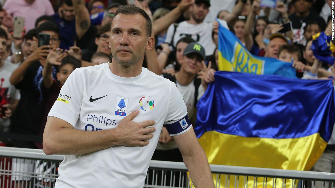 Andriy Shevchenko: Ukraine soccer legend says ‘please don’t forget about us’