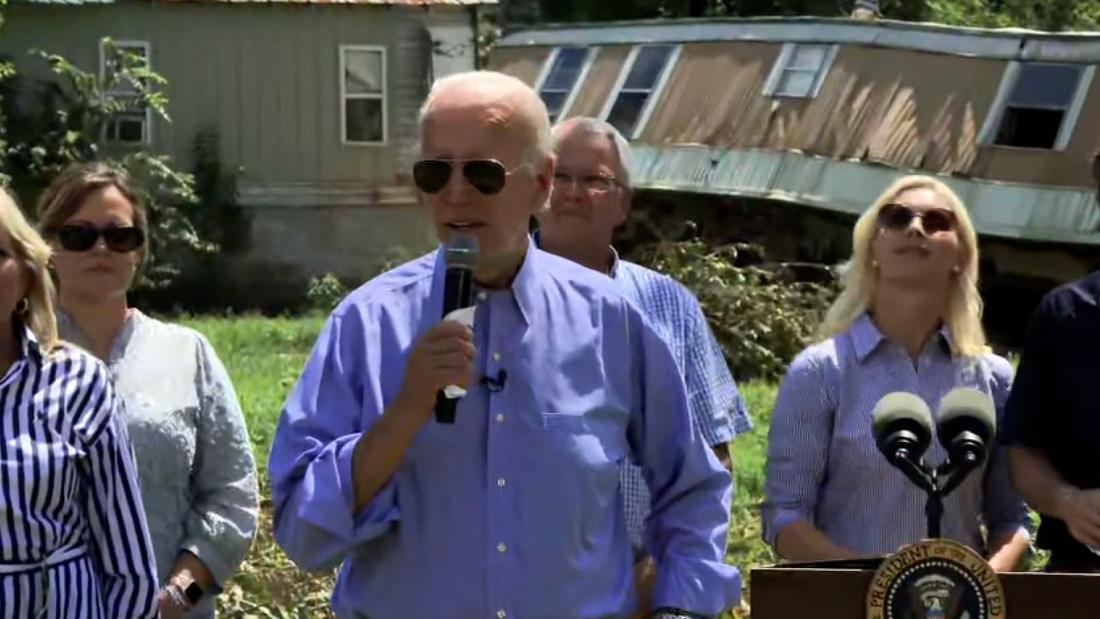 Biden in Kentucky: ‘We’re going to come back better than before’ – CNN Video