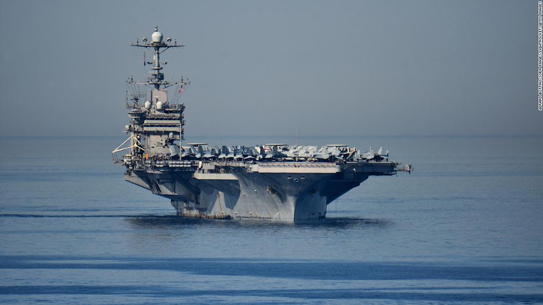 US Navy recovers jet blown off aircraft carrier from bottom of ocean