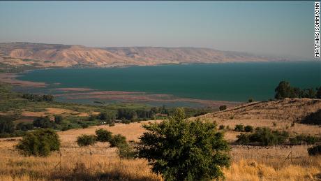The Sea of ​​Galilee.