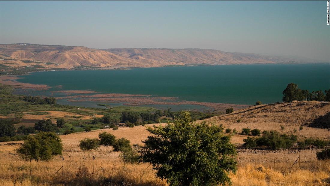 El Mar de Galilea.