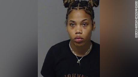 The child&#39;s mother, Kaelin Lewis, was driving when her daughter found a firearm in the backseat and discharged it, shooting herself, police said.