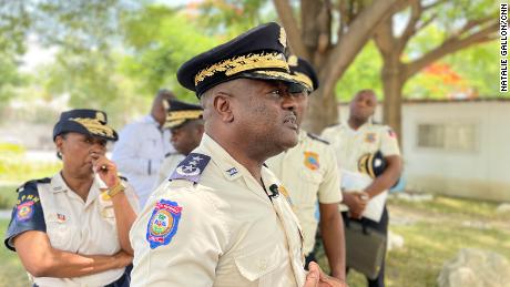 Director General of the Haitian Police Frantz Elbe.