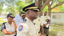 Director General of the Haitian police force Frantz Elbe.