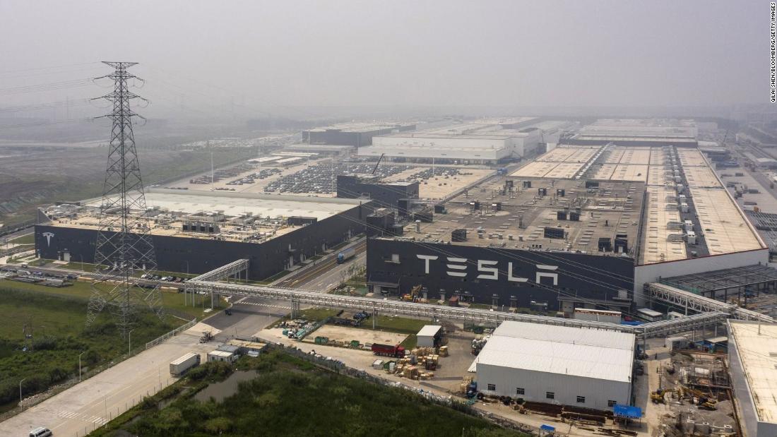 Shanghai factory renovations cut into Tesla’s China sales last month
