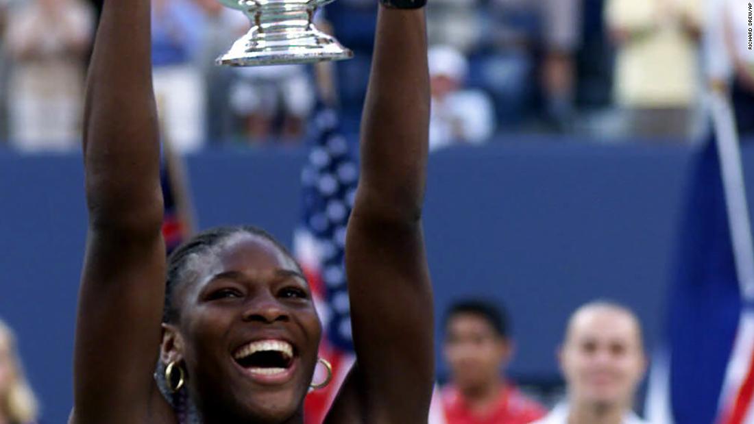 Serena won her first grand slam singles title in 1999, when she defeated Martina Hingis to win the US Open. She was the first Black woman to win a grand slam singles title since Althea Gibson in 1958.