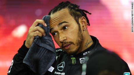 Lewis Hamilton told Vanity Fair his title race against Max Verstappen at the Abu Dhabi Grand Prix last year was one of his &quot;toughest moments.&quot;